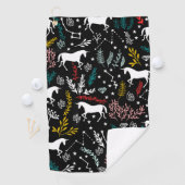 Unicorn Golf Towel Golfhanddoek (Insitu)