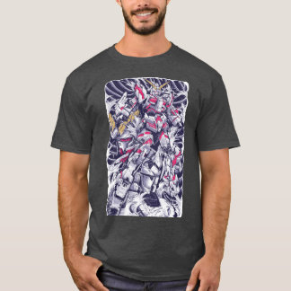 Unicorn Gundam vriend T-shirt