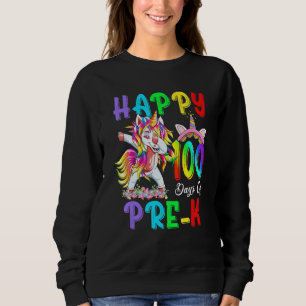 Unicorn Happy 100e dag van de prek leraar Kinderen Trui