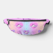 Unicorn Hearts Fanny Pack - rose & violet (Poser)