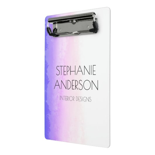 Unicorn Holography Waterverf Abstract Mini Klembord (Angled2)