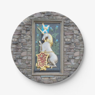 Unicorn, Holyroede Palace Papieren Bordje