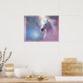 Unicorn Horse SHAFIRE Poster (Keuken)