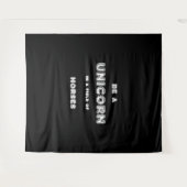 Unicorn Horses Wandkleed (Voorkant (horizontaal))