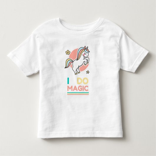 Unicorn - I Do Magic Kinder Shirts (Voorkant)