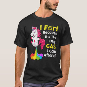 Unicorn ik trek omdat het het enige gas is dat ik t-shirt