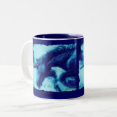 Unicorn Imaginaire Art Enfants Boire Mug (Devant gauche)