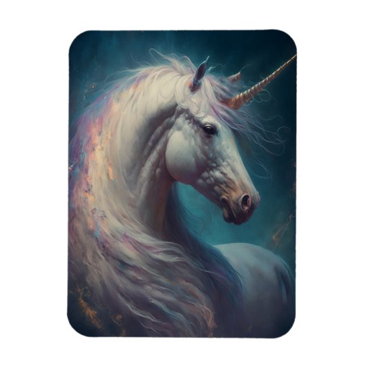 Unicorn Imaginaire Art Magnet (Vertical)