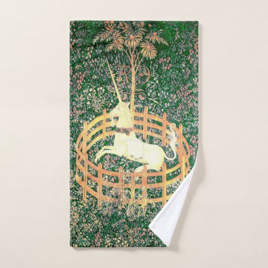 Unicorn in gevangenschap handdoek (Handdoek)