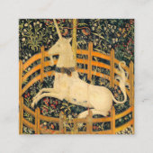 Unicorn in gevangenschap informatiekaartje (Voorkant)