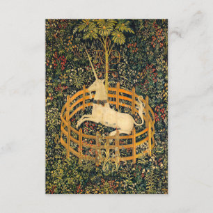 Unicorn in gevangenschap informatiekaartje