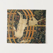 Unicorn in gevangenschap origineel wandkleed (Voorkant (horizontaal))