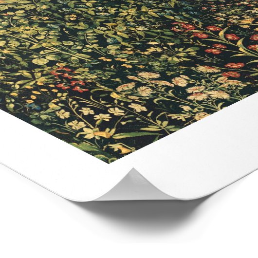 Unicorn in gevangenschap Poster (Hoek)