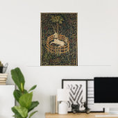 Unicorn in gevangenschap poster (Thuiskantoor)