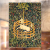 Unicorn in gevangenschap raamsticker (Vel 2)