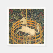 Unicorn in gevangenschap servet (Voorkant)