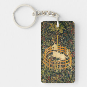 Unicorn in gevangenschap sleutelhanger
