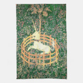 Unicorn in gevangenschap theedoek (Verticaal)