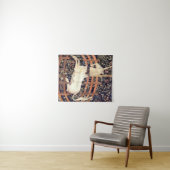 Unicorn in gevangenschap wandkleed (In Situ (horizontaal))