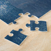 Unicorn in Winter Puzzle Legpuzzel (Zijkant)