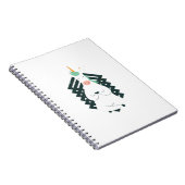 Unicorn in Yoga Pose Notitieboek (Rechterzijde)