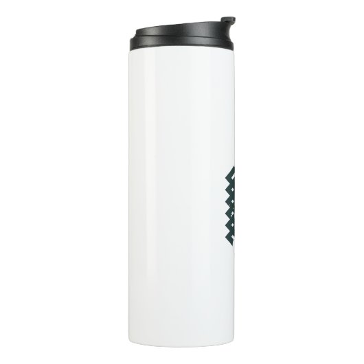 Unicorn in Yoga Pose Thermosbeker (Gedraaid links)