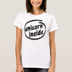 Unicorn Inside T-shirt