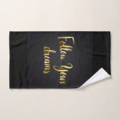 Unicorn Inspirerend modern script Bad Handdoek (Handdoek)