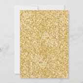 Unicorn Invitation Anniversaire Pink Gold Magie (Dos)