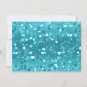 Unicorn Invitations de fête d'anniversaire (Dos)