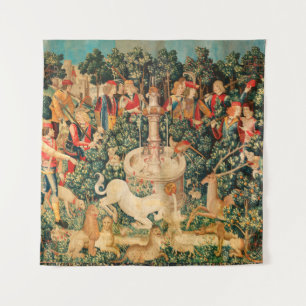 UNICORN IS GEVONDEN / Vond en andere dieren Wandkleed