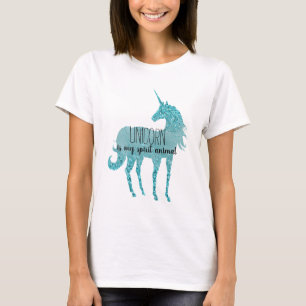 Unicorn is mijn gedistilleerde diertje t-shirt