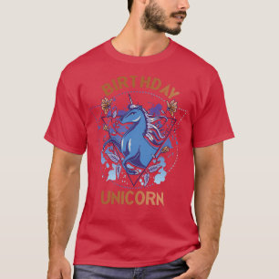 Unicorn jarig en Birthday unicorn en Japans T-shirt