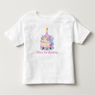 Unicorn jarig shirt