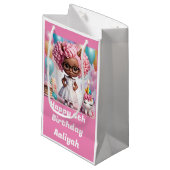 "Unicorn Joy"Gift Bag Klein Cadeauzakje (Voorkant Gekanteld)