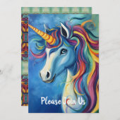 Unicorn Kaart (Voorkant / Achterkant)