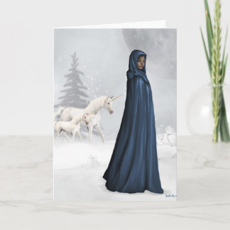 Unicorn Keeper-Wenskaart Kaart