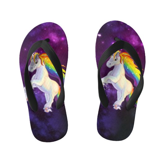 Unicorn Kinder Teenslippers (Voetbed)
