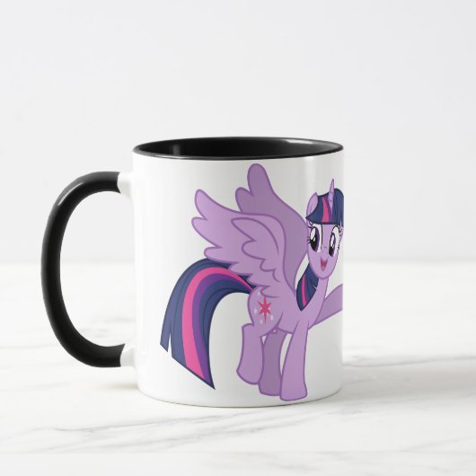 Unicorn Kitten Rainbow kitty Coffee Mug (Gauche)
