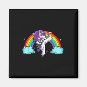 Unicorn Kung Fu Karate Marital Arts Jiu Jutsu Magi Magneet