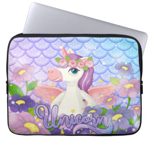 Unicorn-laptophoes Laptop Sleeve