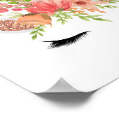 Unicorn Lashes : Poster (Coin)