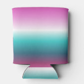 unicorn lavender blauwgroen ombre turquoise mermai blikjeskoeler (Achterkant)