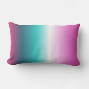 unicorn lavender blauwgroen ombre turquoise mermai kussen