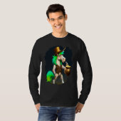 Unicorn Leprechaun  Unicorns St Patricks Day T-shirt (Voorkant volledig)