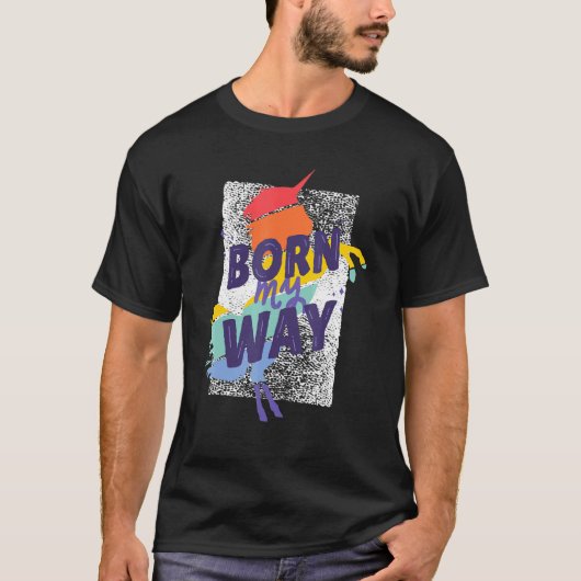 Unicorn LGBT Gay Lesbian T-shirt (Voorkant)