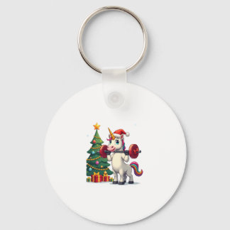 Unicorn Lifting Christmas Weightlifting Deadlift G Sleutelhanger