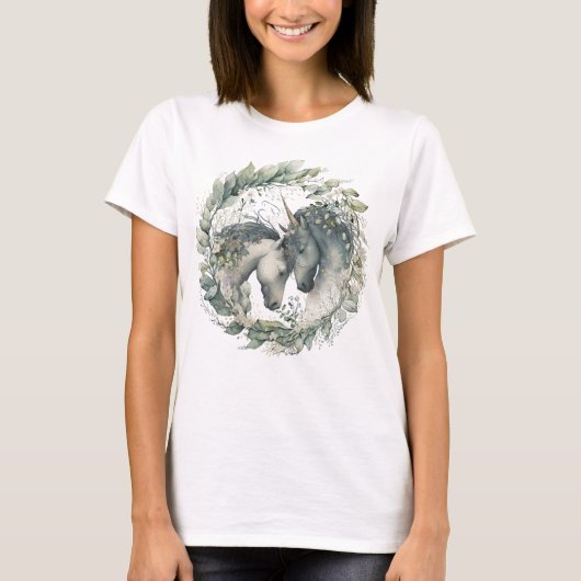 Unicorn Love T-shirt (Voorkant)