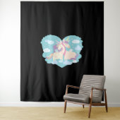 Unicorn Love Wandkleed (In situ)