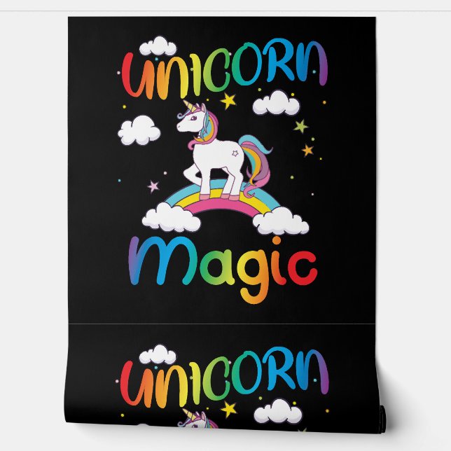 Unicorn Magic Behang (Afrollen)